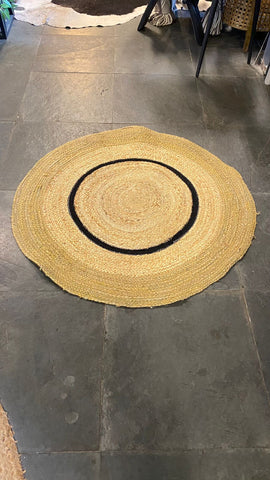 Alfombra redonda colores 80 cm