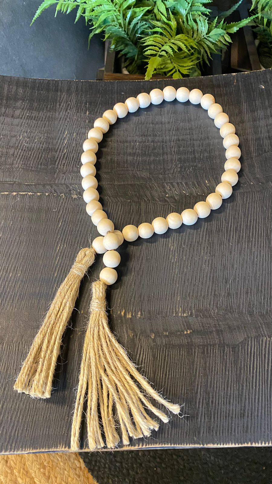 Deco bolas y yute 80 cm