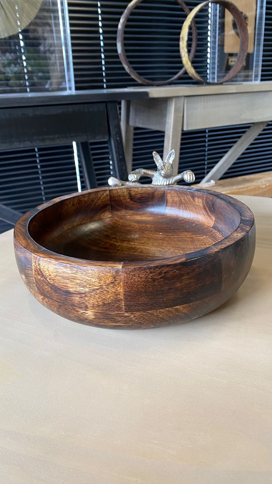 Bowl madera conejito