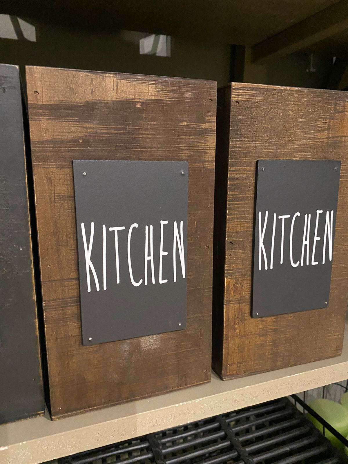 Caja kitchen teñido Café
